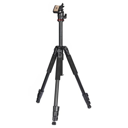 Hama (Traveller 163 Ball) Camera Tripod, 3-Way Ball Head, 163cm Max Height, 6.4mm Thread, Quick-Release Plate, Spirit Level, Bag Hama (Traveller 163 Ball) Camera Tripod, 3-Way Ball Head, 163cm Max Height, 6.4mm Thread, Quick-Release Plate, Spirit Level, Bag